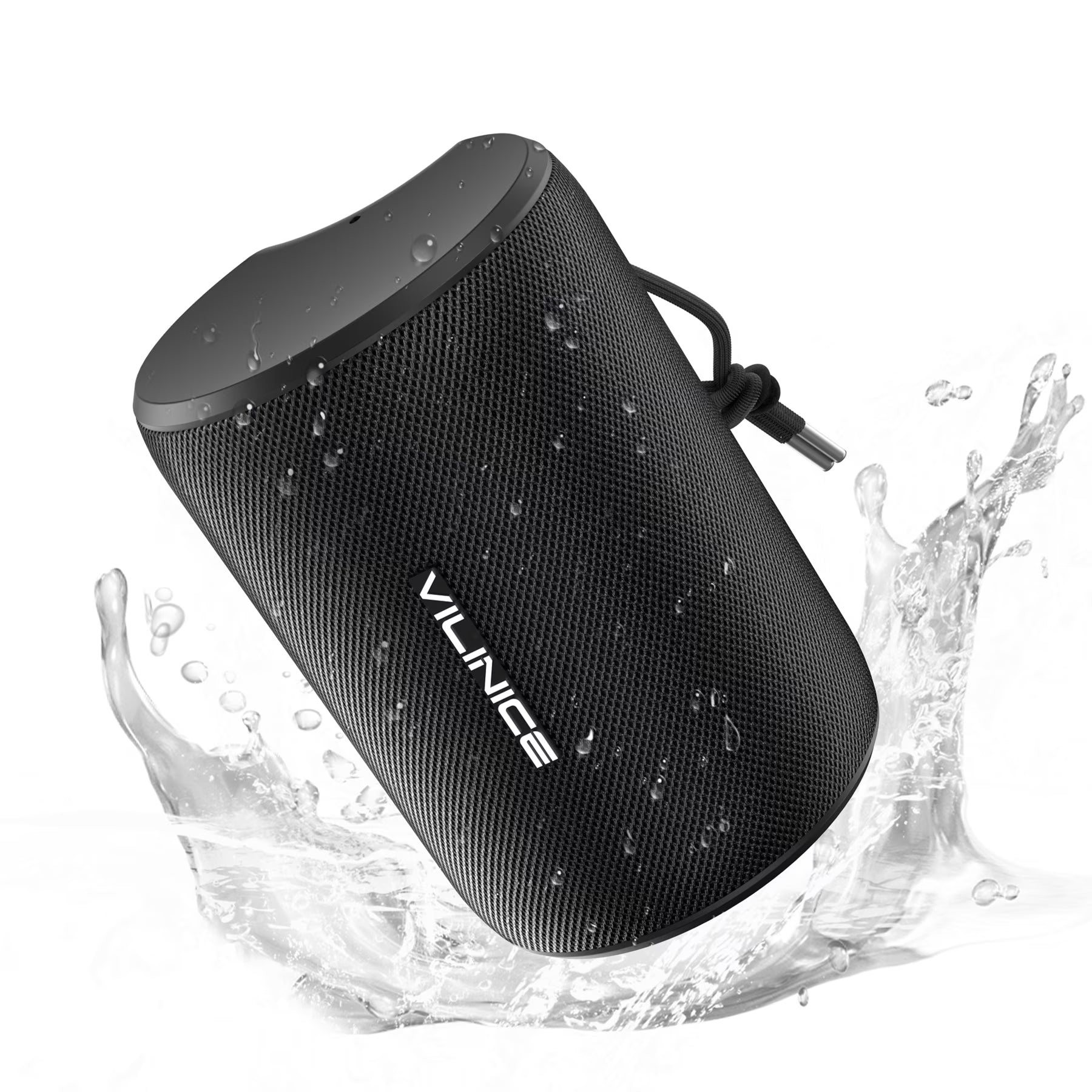 Portable Bluetooth Speaker, IPX7 Waterproof Wireless Speaker, Stocking Stuffers, Bluetooth 5.0, TWS Mini Speaker for Home/Party/Outdoor/Travel/Gifts, Pink
