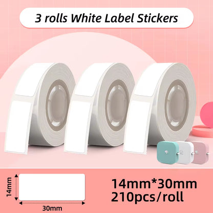 Q30 Label Printer Mini Printer Pocket Thermal Label Maker Wireless Sticker Pocket Portable Printer Various Label Paper